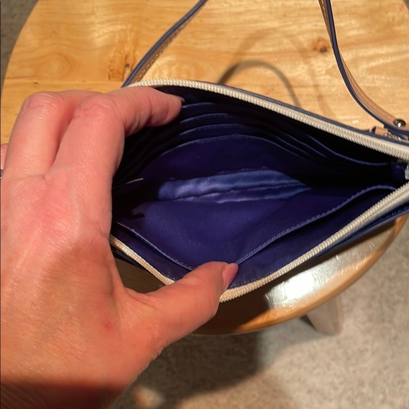 COACH Leather Wristlet Clutch